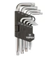 Набор пятигранных ключей Topex (TS10-50, 9 шт) пятигранники короткие (22751) - изображение 1