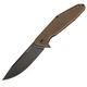 Ніж складаний туристичний Ruike D191-W, (9.2 см) 8Cr13Mov / G10 + steel 420 коричневий - зображення 1