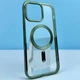 Чехол Wave Sides Chrome Case MagSafe Box iPhone 16 Green - изображение 1
