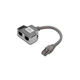 Розгалужувач Digitus витой пары, STP, cat.5e, 1x2RJ-45 (DN-93904)[19551] - зображення 1