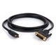 Кабель мультимедийный HDMI to DVI 24+1 5.0m Vinga (VCPHDMIDVI5)[19734] - изображение 2