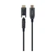 Кабель мультимедийный HDMI to HDMI 30.0m AOC V.2.0, 4K 60Hz Gold Cablexpert (CCBP-HDMID-AOC-30M)[19865] - изображение 2