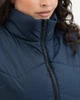 Теплый жилет женский стеганный удлиненный MODA 20115/1 52 Синий ( M - 20115/2 B ) - изображение 6