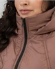 Женская демисезонная куртка с капюшоном MODA 0075 60 Темно-бежевый (M -0075 /2 F ) - изображение 3