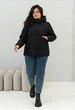 Жіноча куртка демісезонна з капюшоном MODA 000431 52 Чорний (M -000431 /1 E ) - зображення 2