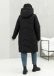 Женская зимняя куртка с капюшоном удлинённая MODA 000611 54 Черный (М-000611/1 D ) - изображение 3