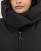 Женская зимняя куртка с капюшоном удлинённая MODA 000611 54 Черный (М-000611/1 D ) - изображение 5