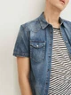 Сорочка Jack & Jones 217104502 S (80270S) Синий - изображение 4