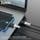 Кабель Hoco для X82 Type-C to Type-C 60W silicone charging data cable (L=1M) Black - зображення 5