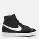 Подростковые кожаные высокие кеды для мальчика Nike Blazer Mid 77 (Gs) DA4086-002 40 Черные (0194499439233) - изображение 1