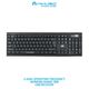 Клавиатура с мышью Keyboard KB-C019 в черном цвете - беспроводная. - изображение 2