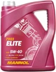 Моторное масло Mannol Elite 5W-40 5 л (MN7903-5) - изображение 2