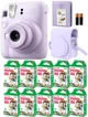Instax Mini 12 Lilac Purple / Подарунковий набір Ліловий / Камера + 100 фото + Чохол + Альбом 64 фото / Deluxe Edition - зображення 1