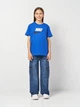 Подростковая футболка Nike K Nsw Tee Futura Hbr FZ5178-480 158-170 см (197598838372) - изображение 3