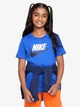 Подростковая футболка Nike K Nsw Tee Futura Hbr FZ5178-480 158-170 см (197598838372) - изображение 5