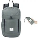 Туристический складной рюкзак NaturehikeUltralight NH17A017-B22л Серый (6927595725085) - изображение 2