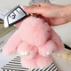 Плюшевый брелок "Rabbit" Коричневый - изображение 3