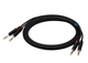 Kabel SSQ 2x Jack stereo - 2x Jack stereo 3 m JSJS3 (5907688758856) - obraz 2