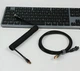 Спиральный кабель для механической клавиатуры в чехле 1,8 м USB-C - USB-A с разъемом Aviator Black - изображение 1