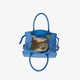 Сумка женская кожаная саквояж большая Regina Notte Travel bag 3727 Синий - изображение 4