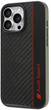 Etui Audi Carbon Fiber Stripe do Apple iPhone 16 Pro Max Black/Red (6955250227919) - obraz 3