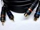 Кабель аудіо-подовжувач Lucom RCA 2x2 M/F 10.0m 2xShielded D=4.8mm Gold OFCu асфальт(84.00.7137) - изображение 1