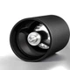 Ручна кавомолка Timemore Chestnut C3 ESP Matte Black + фільтри для еспресо механічна портативна з регулюванням помелу зі сталевими жорнами та металевим корпусом з нержавіючої сталі - зображення 3