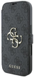 Чохол-книжка Guess Book 4G Metal Logo для Apple iPhone 16 Pro Max Black (GUBKP16X4GMGGR) - зображення 2