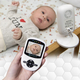 Видеоняня Baby Monitor SM-24, беспроводная радионяня с портативным дисплеем и измерением температуры Поворотная радионяня с энергосберегающим режимом - изображение 5
