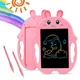 Детский графический LCD планшет для рисования Kids Pad 9" Bunny Pink - изображение 2