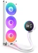 Chłodzenie cieczą NZXT Kraken Elite RGB 360 mm AIO liquid cooler w/Display. RGB. Fans White (RL-KR36E-W2) - obraz 2