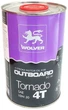 Моторное масло Wolver Tornado 4T Outboard 10W-30 1 л (4260360941610) - изображение 3