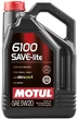 Моторное масло Motul 6100 Save-lite SAE 5W-20 5 л (108033) - изображение 2