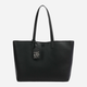 Сумка-шоппер жіноча з натуральної шкіри DKNY Park Slope Ew Tote R43AKF78 Чорна (755403218704) - зображення 1