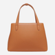 Torba shopper damska ze skóry naturalnej DKNY Yorkville Sm Shopping R43OKF71 Brązowa (755403212962) - obraz 2