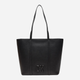 Сумка-шоппер жіноча з натуральної шкіри DKNY Seventh Avenue Md Ew Tote R41AKC01 Чорна (755404250376) - зображення 1