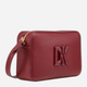 Сумка кросс-боді через плече жіноча з натуральної шкіри DKNY Seventh Avenue Sm Camera Bag R33EKY31 Бургунді (755403217127) - зображення 3