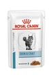 Корм Royal Canin Skin & Coat Feline Pouches влажный для котов с проявлением аллергических реакций 85 гр - изображение 1