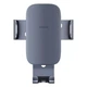 Держатель для телефона на дефлектор (воздуховод) Metal Age 2 Gravity Air Outlet Car Mount, Dark Gray, Baseus (SUJS000013) - изображение 1