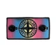 Термопатч Стон Айленд (Stone Island) Black x Rainbow + 2 пуговицы Разноцветный - изображение 2