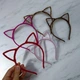Обруч котик, пухнастий коричнева тигра (TS01091996247076) - изображение 2