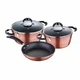 Набір посуду Bergner Copper+ 5 предметів (BG-6235-CP) - зображення 1