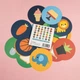 Набор контрастных карточек Webefun Подсолнух - изображение 2
