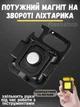 Светодиодный портативный фонарик-брелок на карабине, магните и с отверстием для штатива Light COB (черный) - изображение 4