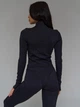 Комплект женский спортивный (лосины, топ и кофта) Nova Vega XS Черный 5099152075-292929 - изображение 5