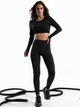 Комплект женский спортивный (лосины и рашгард) Nova Vega M Черный 509075-29292 - изображение 1