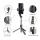 Стабілізатор телефону Gimbal L08. Штатив тримач телефону з Bluetooth пультом дистанційного керування - зображення 6