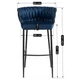 Комплект из двух барных стульев хокер FLORES Navy Blue - изображение 6