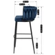 Комплект из двух барных стульев хокер FLORES Navy Blue - изображение 7