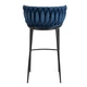 Комплект из двух барных стульев хокер FLORES Navy Blue - изображение 2